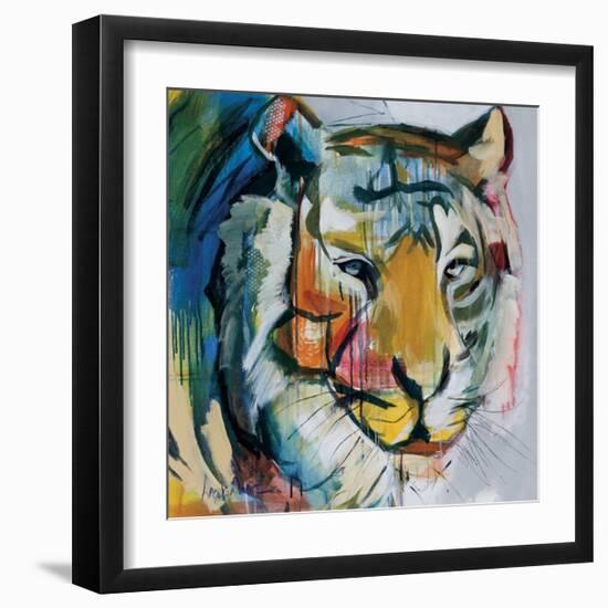 Tiger Tiger-Angela Maritz-Framed Giclee Print