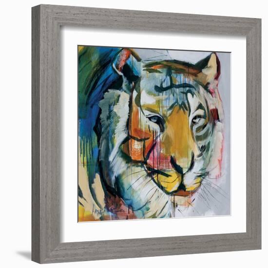 Tiger Tiger-Angela Maritz-Framed Giclee Print