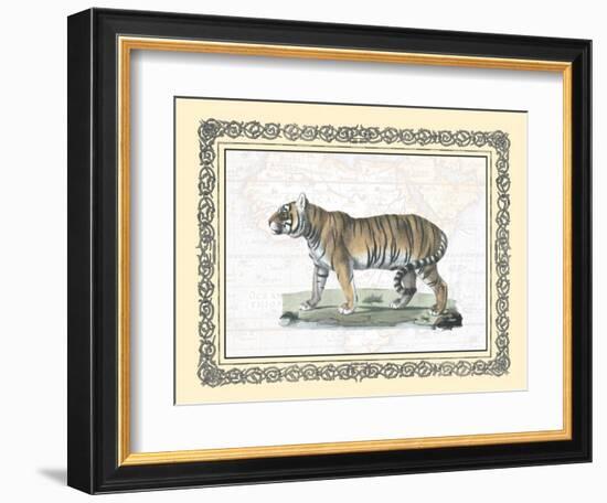 Tiger-null-Framed Art Print