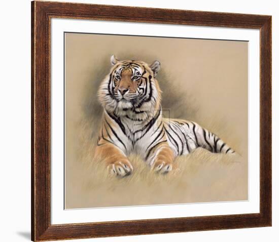 Tiger-Gary Stinton-Framed Collectable Print