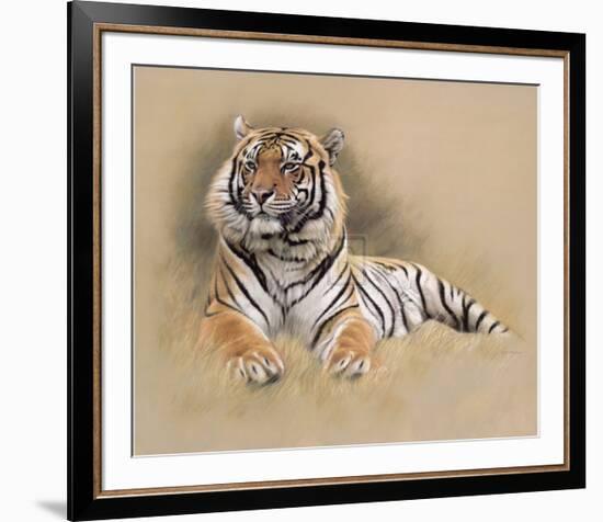 Tiger-Gary Stinton-Framed Collectable Print