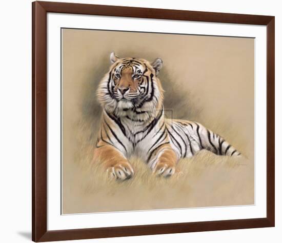 Tiger-Gary Stinton-Framed Collectable Print