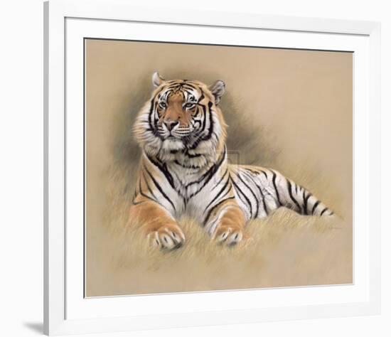 Tiger-Gary Stinton-Framed Collectable Print