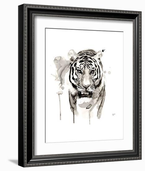 Tiger-Philippe Debongnie-Framed Art Print