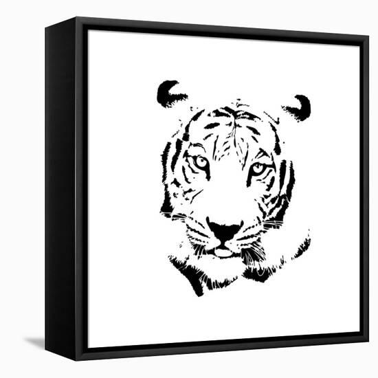 Tiger-null-Framed Premier Image Canvas