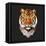 Tiger-Lora Kroll-Framed Stretched Canvas