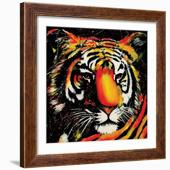 Tiger-null-Framed Premium Giclee Print