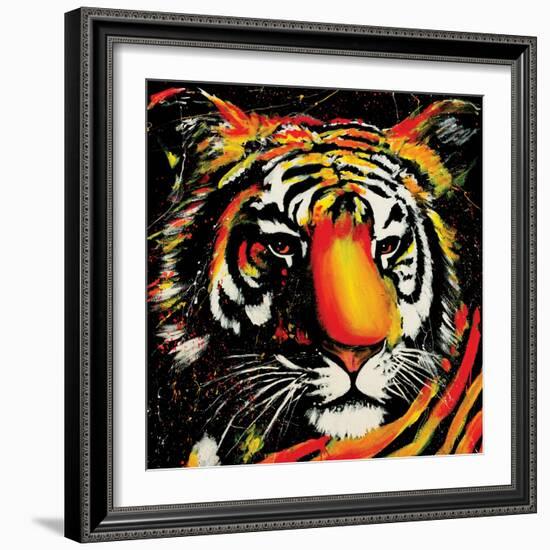 Tiger-null-Framed Premium Giclee Print