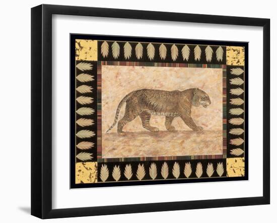 Tiger-Pamela Gladding-Framed Art Print