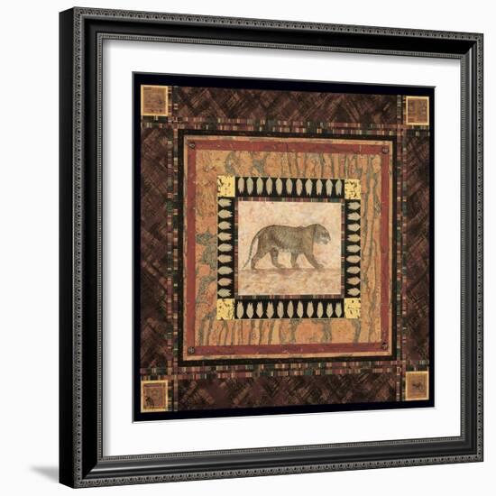 Tiger-Pamela Gladding-Framed Art Print