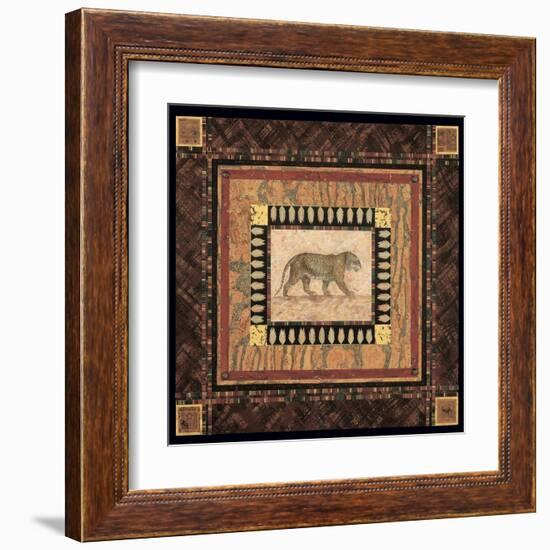 Tiger-Pamela Gladding-Framed Art Print