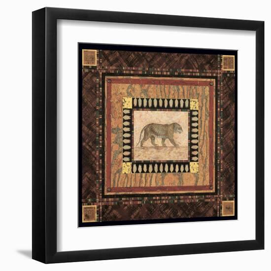 Tiger-Pamela Gladding-Framed Art Print