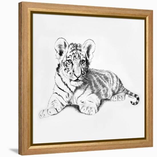 Tiger-Vivien Rhyan-Framed Stretched Canvas