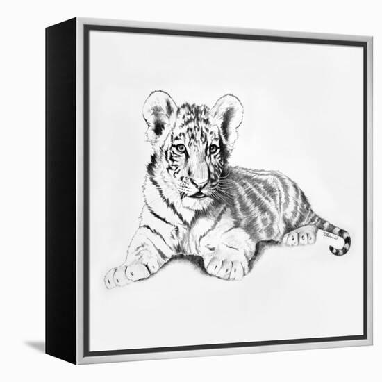 Tiger-Vivien Rhyan-Framed Stretched Canvas