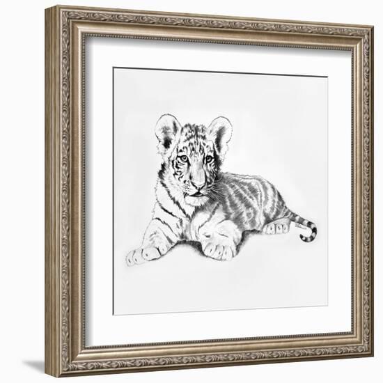 Tiger-Vivien Rhyan-Framed Art Print