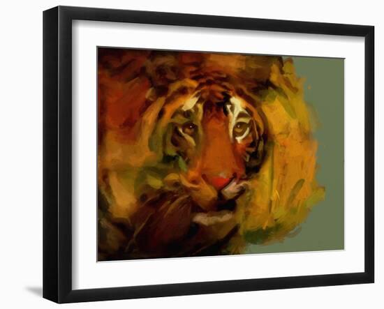 Tiger-Mark Gordon-Framed Giclee Print