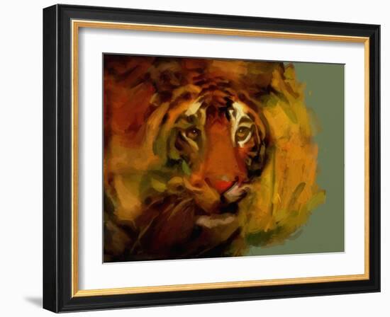 Tiger-Mark Gordon-Framed Giclee Print