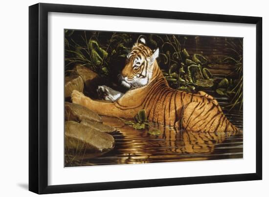 Tiger-Michael Jackson-Framed Giclee Print