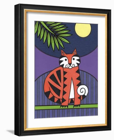 Tiger-Denny Driver-Framed Giclee Print