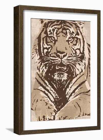 Tiger-Andrew Cooper-Framed Art Print