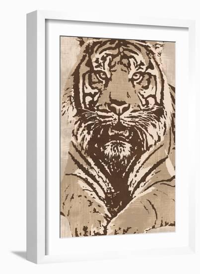 Tiger-Andrew Cooper-Framed Art Print