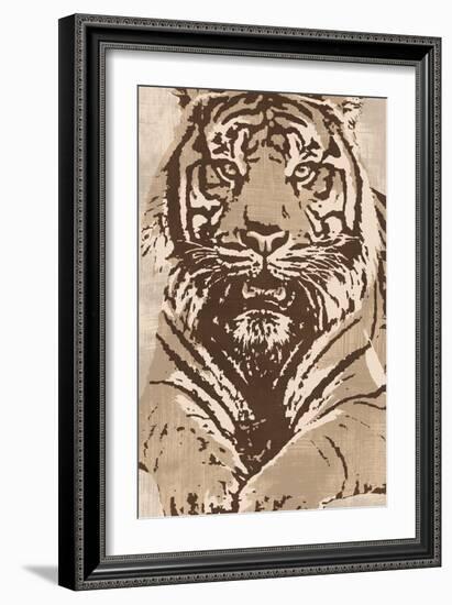 Tiger-Andrew Cooper-Framed Art Print