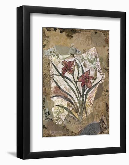 Tigerlily and Lace-David Hewitt-Framed Giclee Print