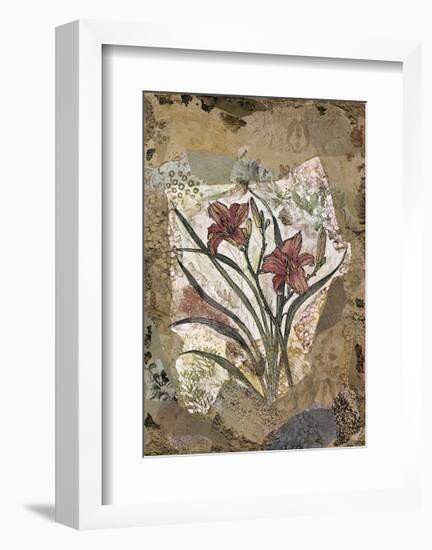 Tigerlily and Lace-David Hewitt-Framed Giclee Print