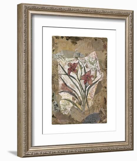 Tigerlily and Lace-Annabel Hewitt-Framed Art Print