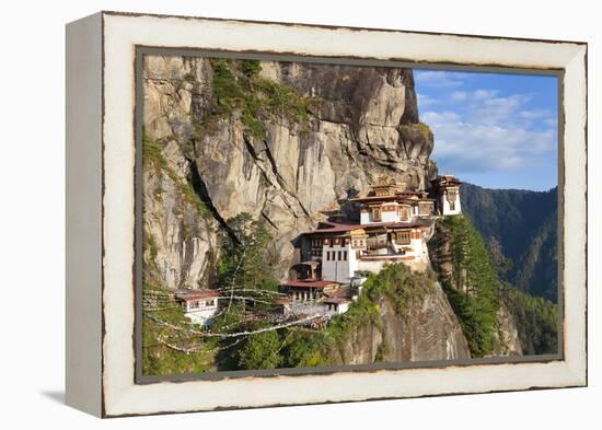 Tigers Nest (Taktshang Goemba), Paro Valley, Bhutan-Peter Adams-Framed Premier Image Canvas