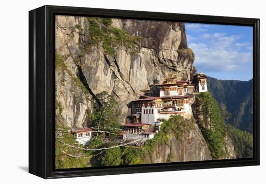 Tigers Nest (Taktshang Goemba), Paro Valley, Bhutan-Peter Adams-Framed Premier Image Canvas