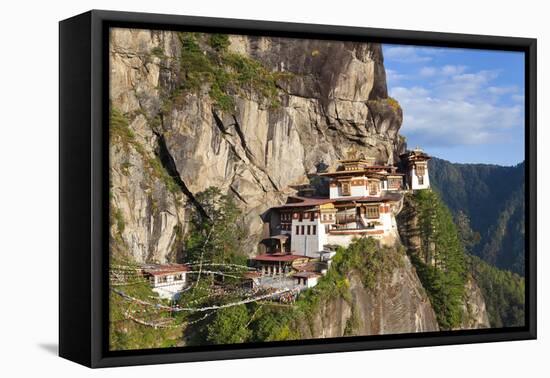 Tigers Nest (Taktshang Goemba), Paro Valley, Bhutan-Peter Adams-Framed Premier Image Canvas