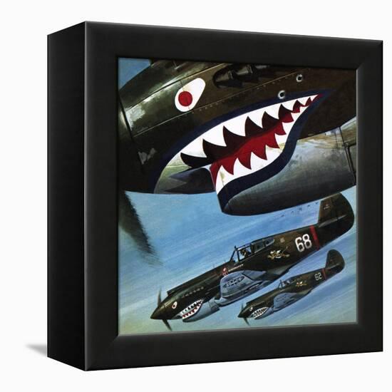 Tigers over Asia-Wilf Hardy-Framed Premier Image Canvas