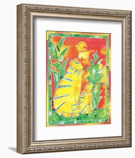 Tigers-Lisa V^ Keaney-Framed Art Print