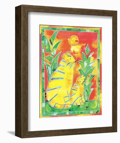 Tigers-Lisa V^ Keaney-Framed Art Print