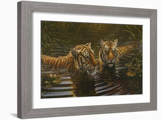 Tigers-Michael Jackson-Framed Giclee Print