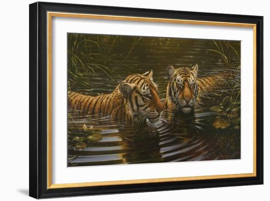 Tigers-Michael Jackson-Framed Giclee Print