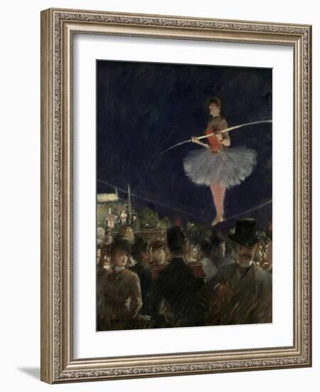 Tight-Rope Walker, C.1885-Jean Louis Forain-Framed Giclee Print