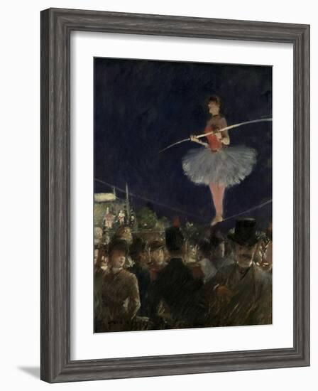 Tight-Rope Walker, C.1885-Jean Louis Forain-Framed Giclee Print