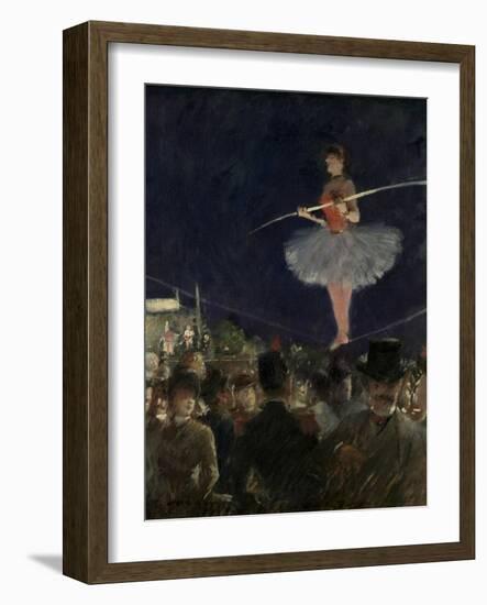 Tight-Rope Walker, C.1885-Jean Louis Forain-Framed Giclee Print