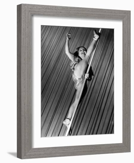 Tightrope Girl-null-Framed Photographic Print