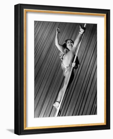 Tightrope Girl-null-Framed Photographic Print