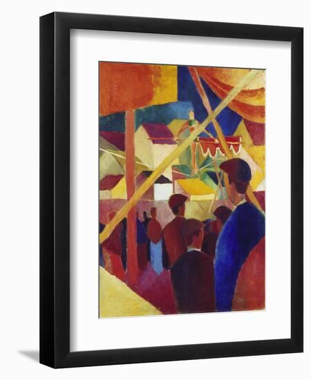 Tightrope Walker, 1914-Auguste Macke-Framed Giclee Print