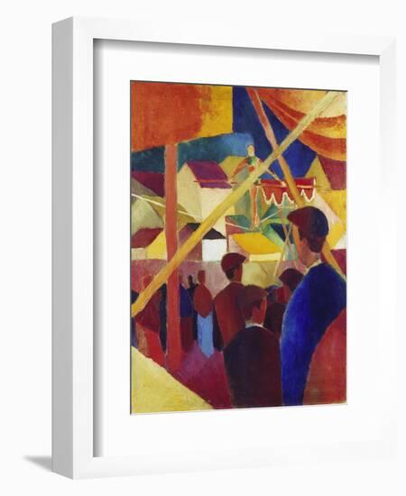 Tightrope Walker, 1914-Auguste Macke-Framed Giclee Print