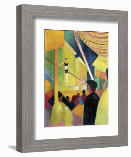 Tightrope Walker, C. 1913-August Macke-Framed Giclee Print