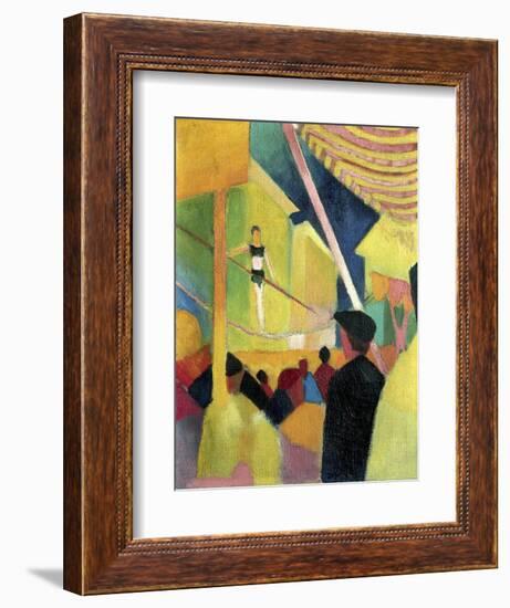 Tightrope Walker, C. 1913-August Macke-Framed Giclee Print