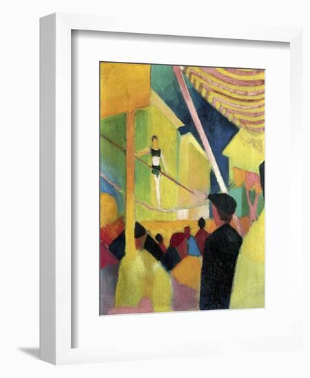 Tightrope Walker, C. 1913-August Macke-Framed Giclee Print