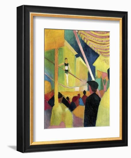 Tightrope Walker, C. 1913-August Macke-Framed Giclee Print