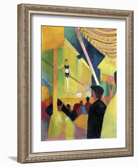 Tightrope Walker, C. 1913-August Macke-Framed Giclee Print