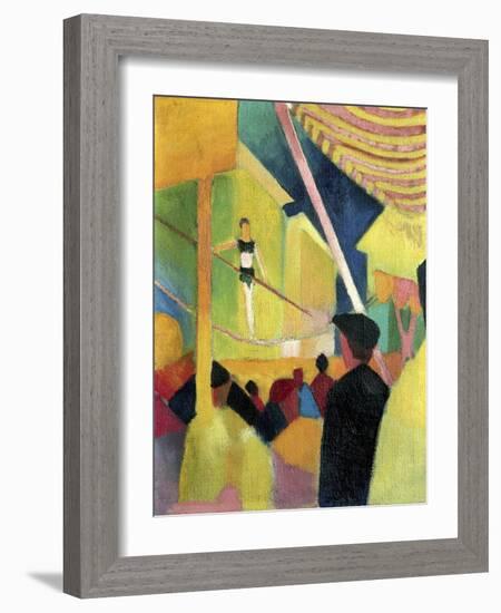 Tightrope Walker, C. 1913-August Macke-Framed Giclee Print